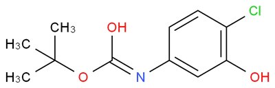 terc-butil(4-hlor-3-hidroksifenil)karbamāts CAS 345893-27-8